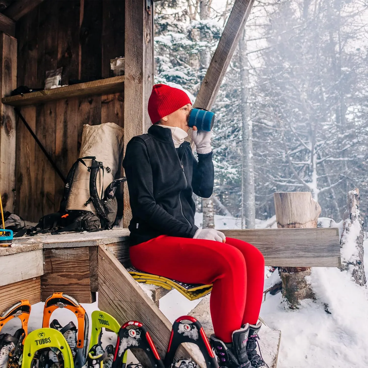100% Merino Wool Women's Base Layer Bottoms - Thermal Underwear - No Itch Renewable Fabric