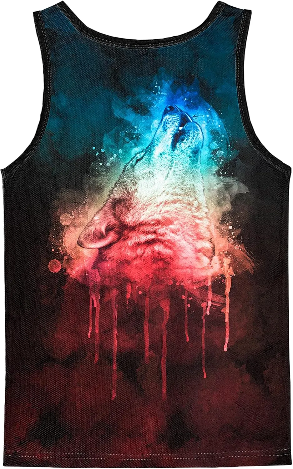 Asylvain 3D Tank Tops for Men Women Cool Design Graphic Sleeveless Shirts Summer Tops