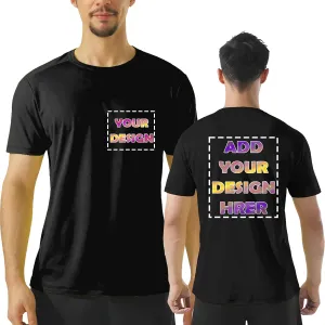 BeautyWill Custom Logo Mens T-Shirts Dry Fit Flourescent Work Shirts Athletic Construction Outdoor Activewear for Men