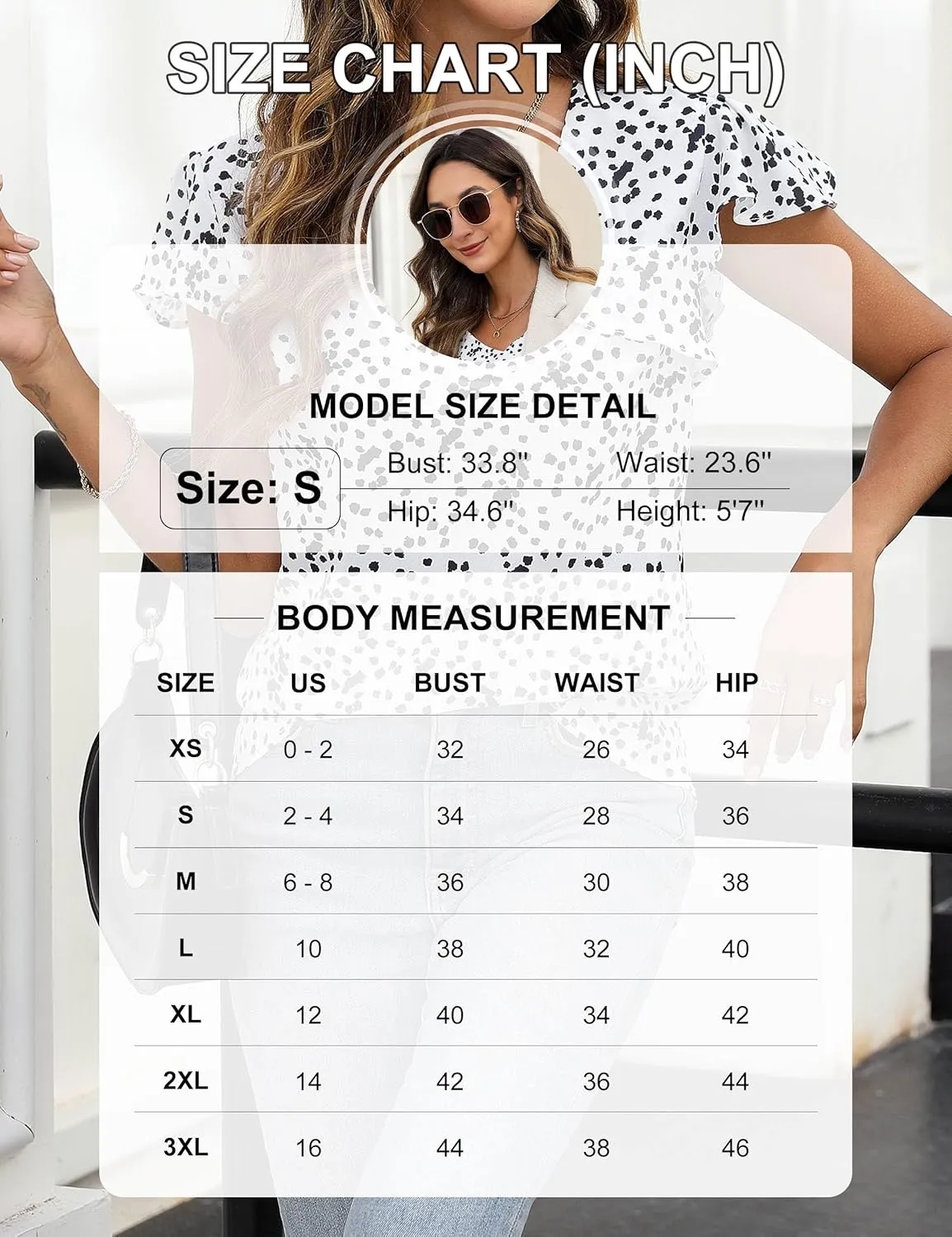BMJL Womens Dressy Casual Blouses Asymmetrical V Neck Business Work Tops Ruffle Sleeve Summer Shirts