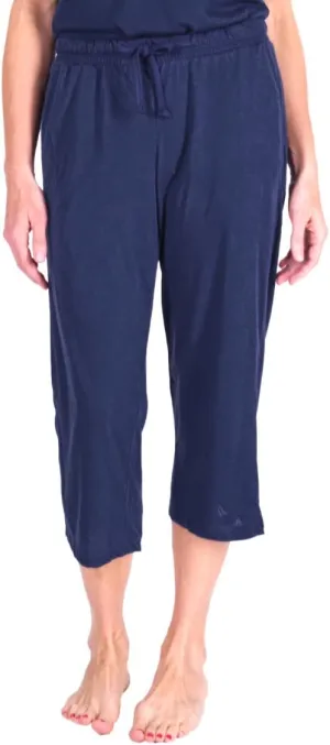 Cool-jams Sweat-Free Pajama Capri Bottoms Women - Moisture Wicking Womens Pajama Sleep Pants