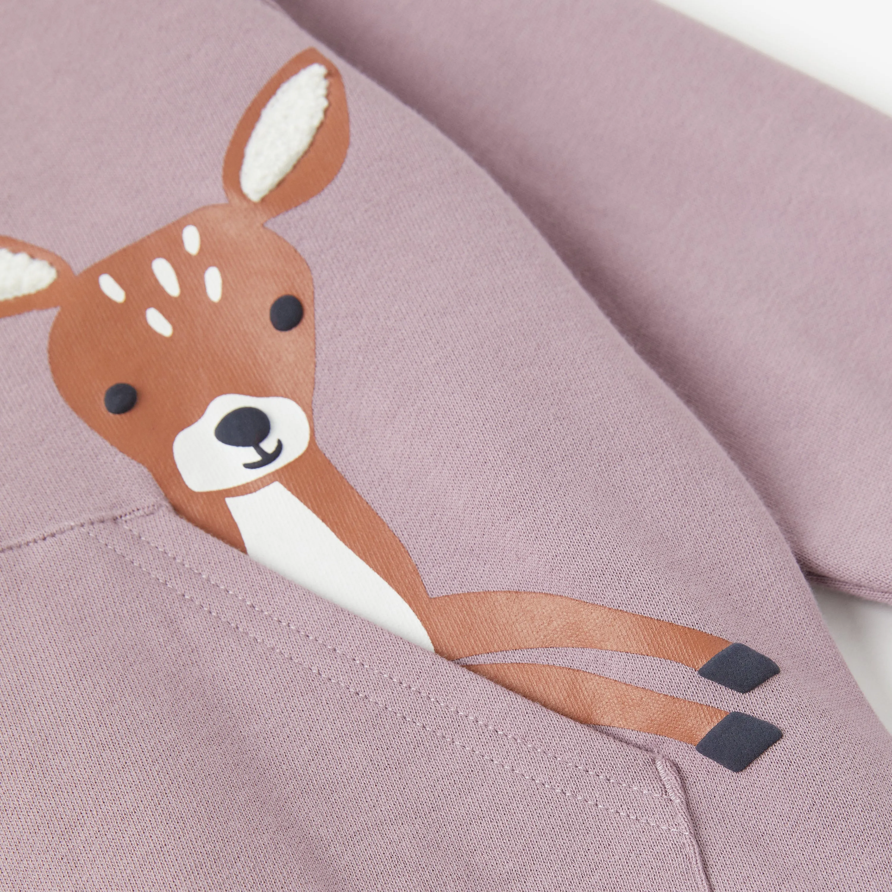 Deer Print Kids Sweatshirt