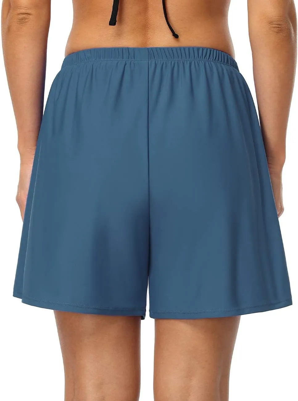 Firpearl Women's Swim Board Shorts UPF 50  Sport Boyleg Swim Trunk Swimsuit Bottoms