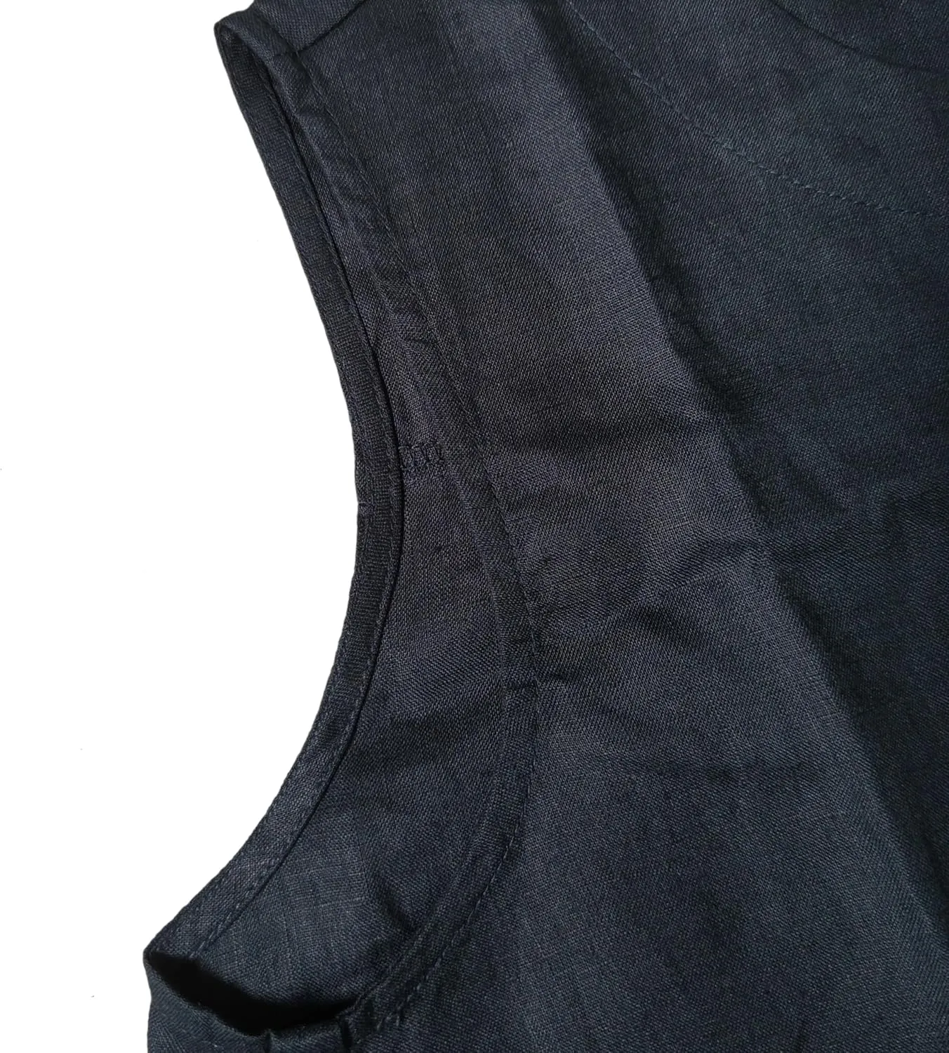 IXIMO Women's 100% Linen Sleeveless Tank Tops Summer Shirts Casual Blouses