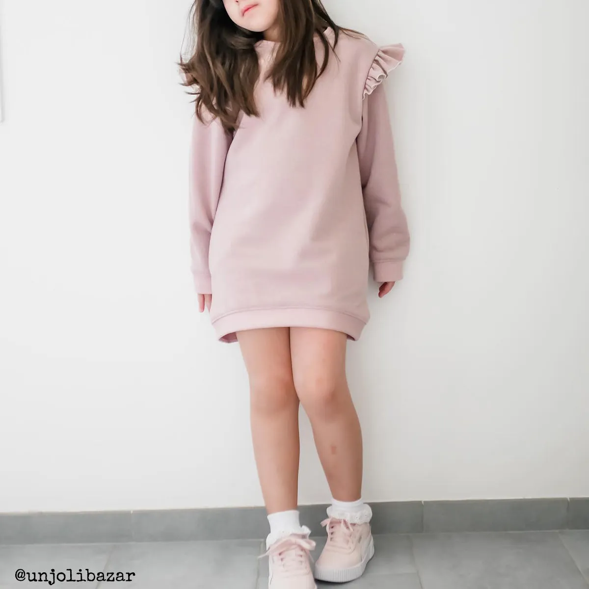 JASMIN Duo Sweatshirt   Dress - Girl   Mum - PDF Sewing Pattern