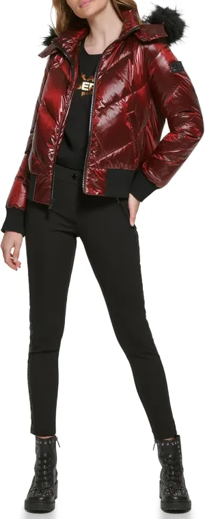 KARL LAGERFELD Paris Women's Short Puffer