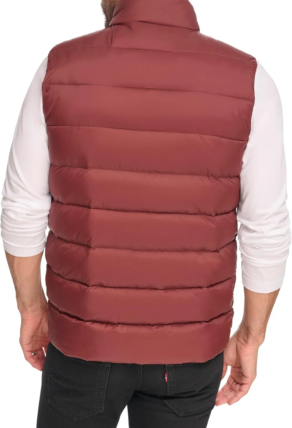 Kenneth Cole Men's Legacy Stand Collar Puffer Jacket