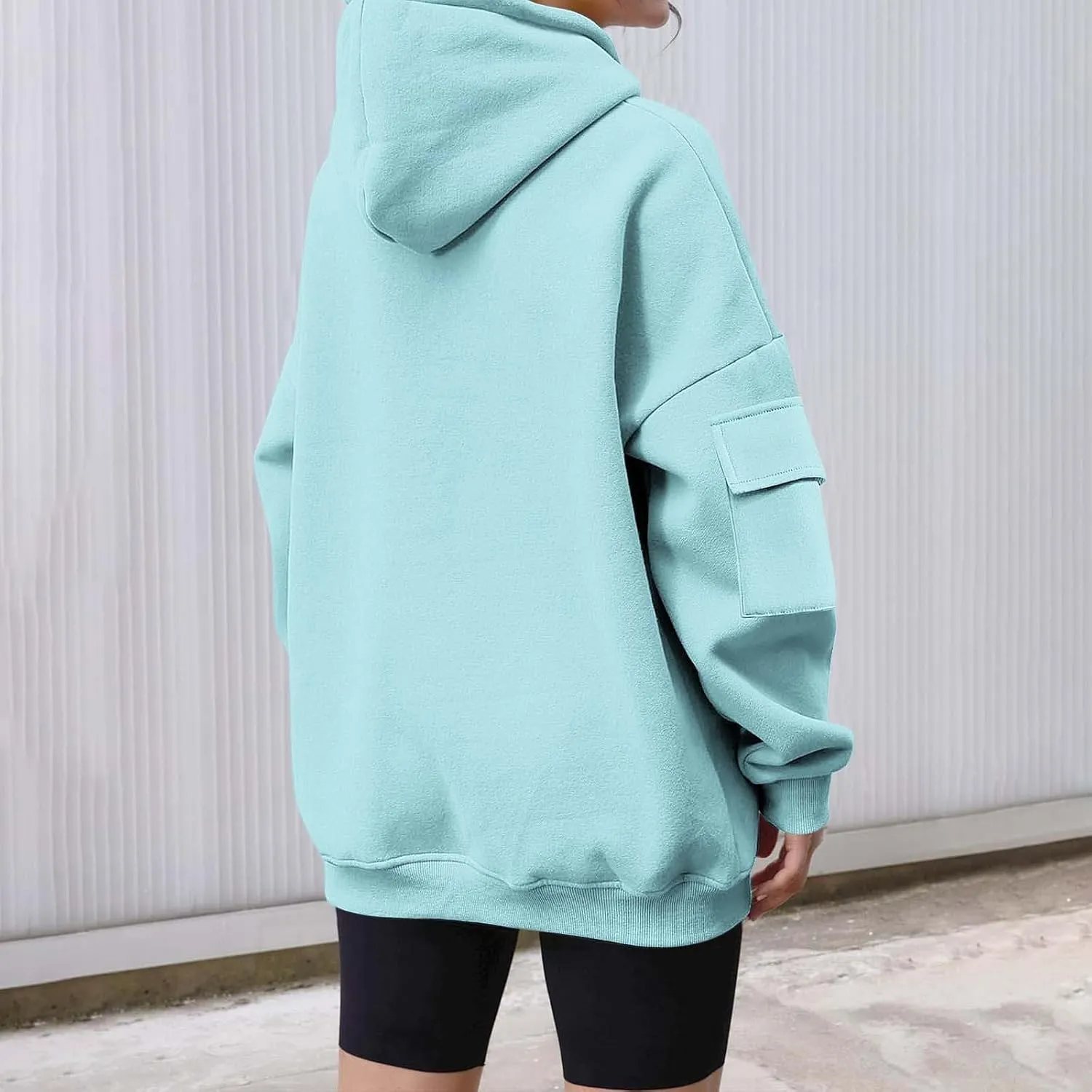 Lastesso Oversized Sweatshirt for Women Relaxed Fit Pullover Hoodies Cozy Long Sleeve Fall Basic Fall Outfits Loose Hoodie