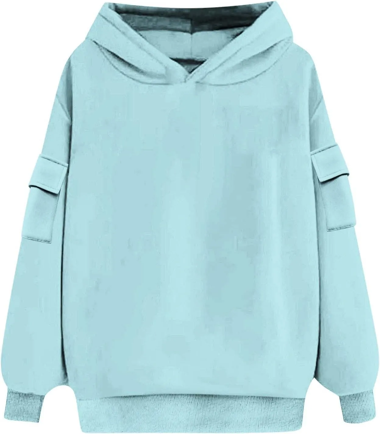 Lastesso Oversized Sweatshirt for Women Relaxed Fit Pullover Hoodies Cozy Long Sleeve Fall Basic Fall Outfits Loose Hoodie