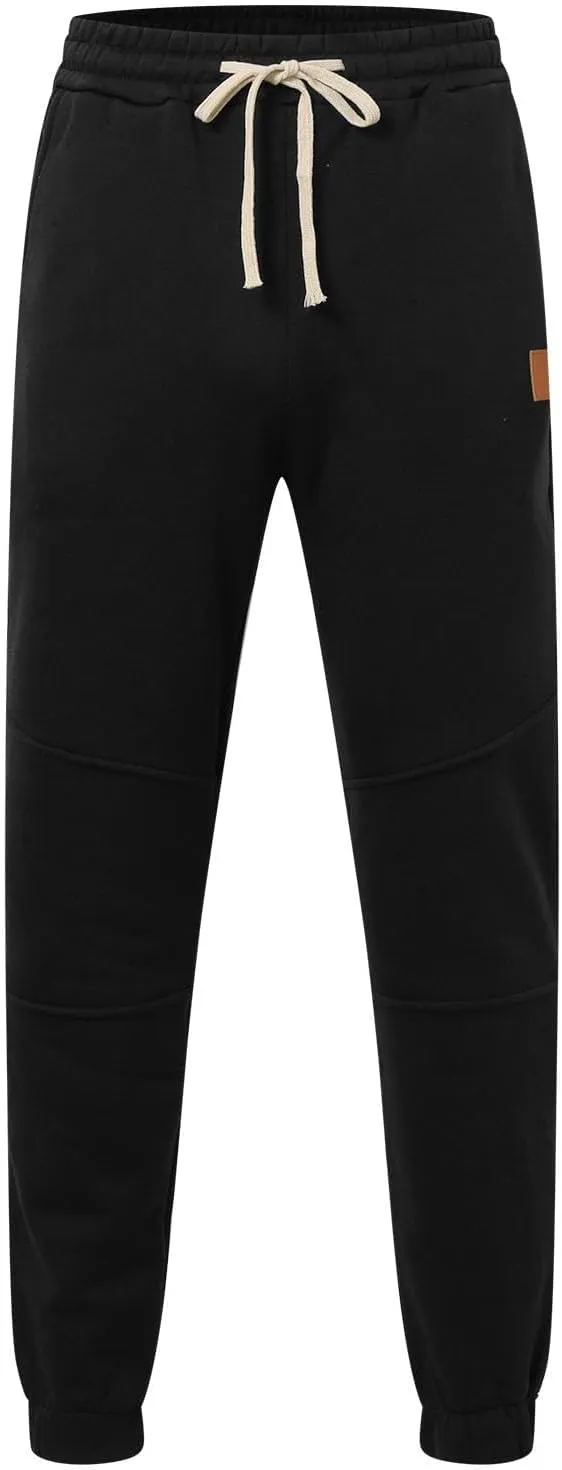Men's Cargo Combat Work Pants Casual Linen Drawstring Waist Pant Beach Sweatpant Joggers Loose Gym Yoga