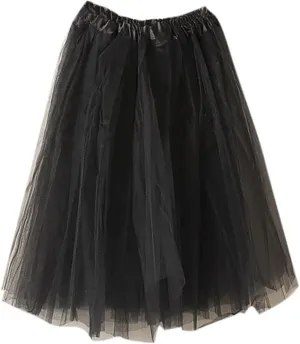 Mini Skirts for Women Multi Layer Mesh A-Line Mesh Elastic High Waisted Short Skirts Summer Beach Pleated Dress