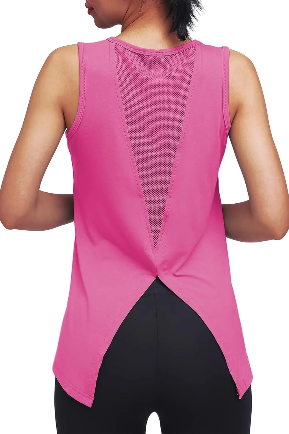 Mippo Workout Tops for Women Yoga Tank Tops Muscle Tank Athletic Shirs Workout Clothes