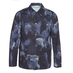 Overdyed Printed Cotton Drill Blouson