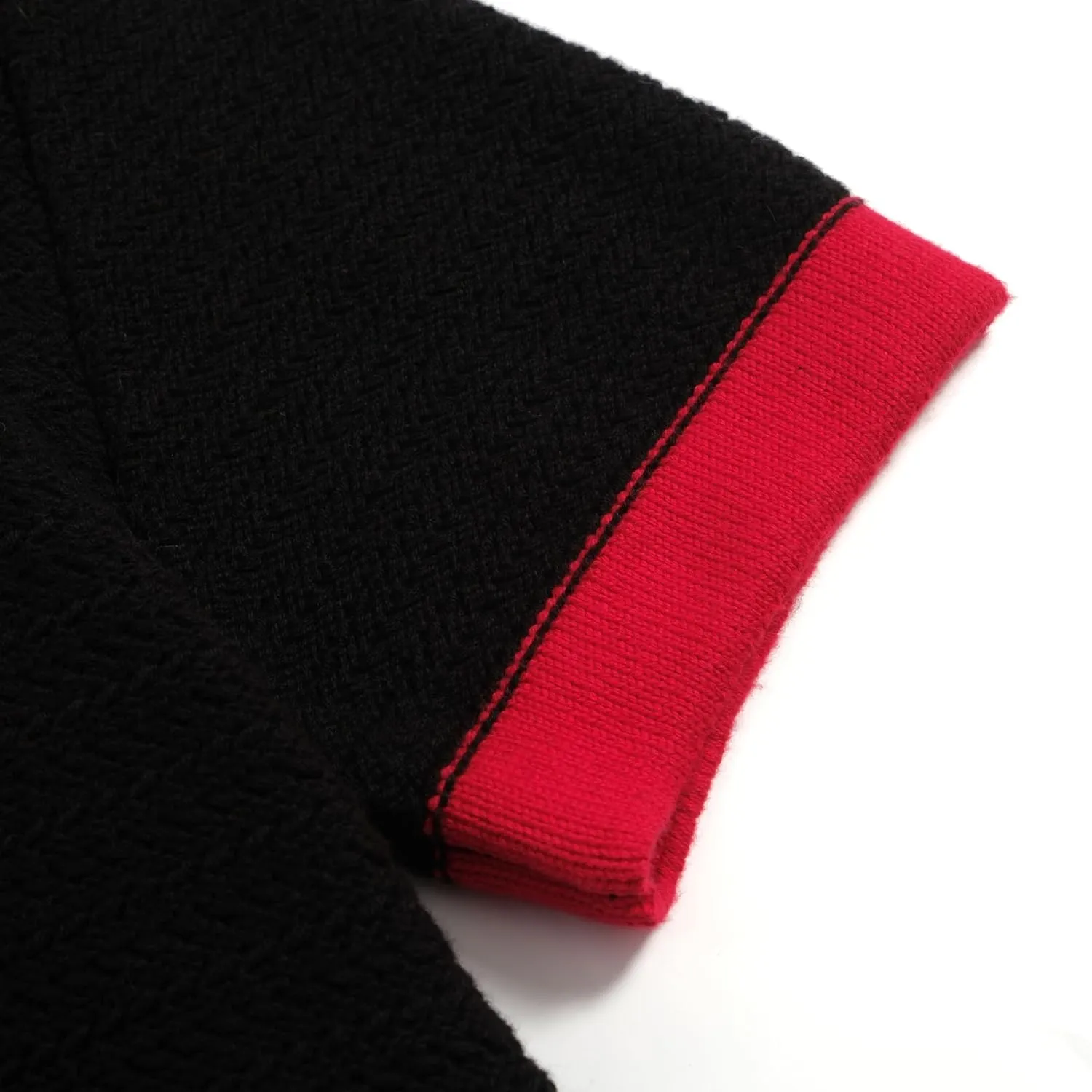 OXKNIT Mens Knit Polo Shirts Vintage Short Sleeve Golf Shirts Textured Retro Poloshirt White V-Neck