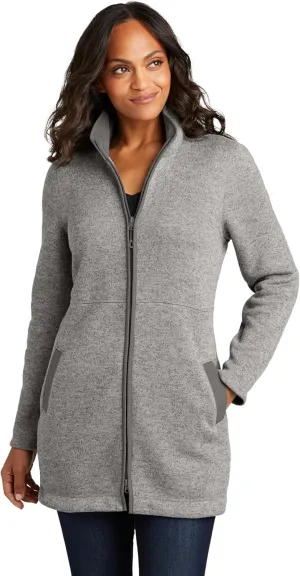Port Authority Ladies Arc Sweater Fleece Long Jacket