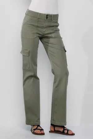 Slim Bootleg Cargo Pant