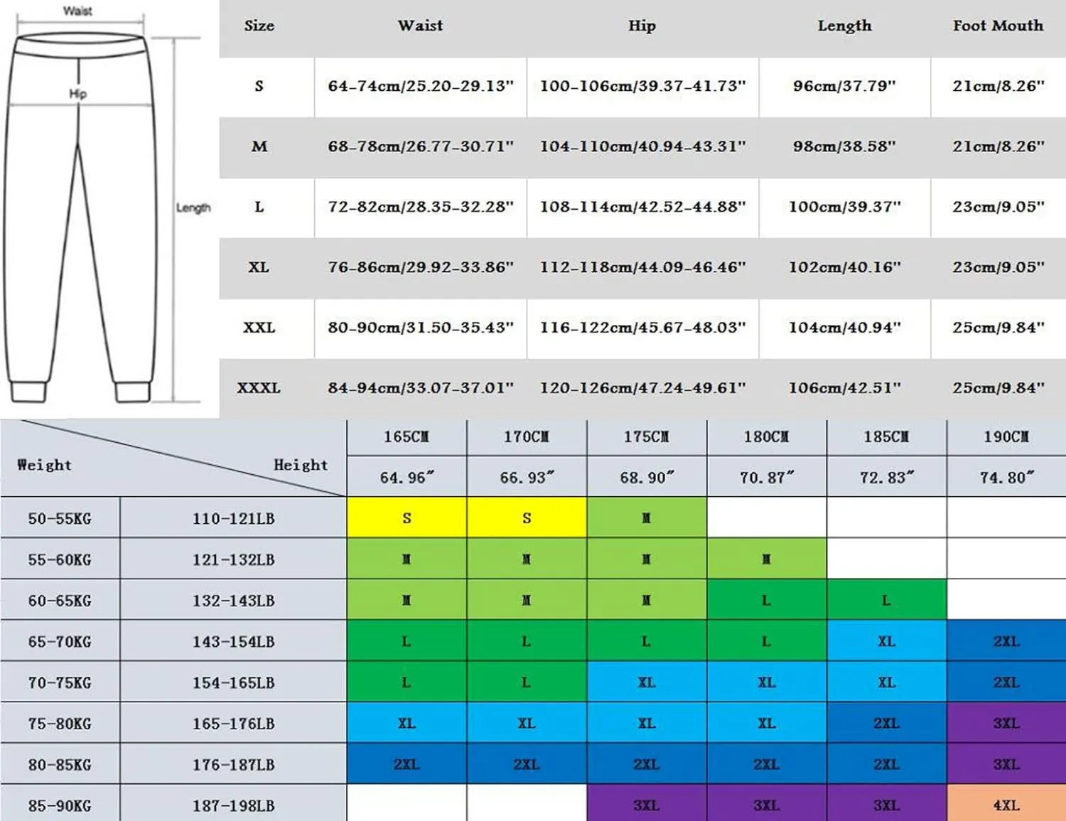 Sweatpants for Men with Pockets Pockets Mens Sweatpants with Pockets Streetwear Casual Loose Jogger Pants High Street