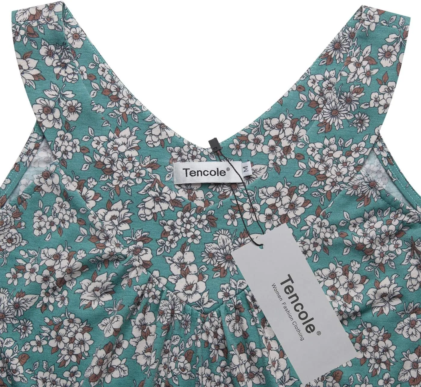 Tencole Womens Tank Tops Summer Casual Sleeveless Tunic Shirts V Neck Loose Blouses
