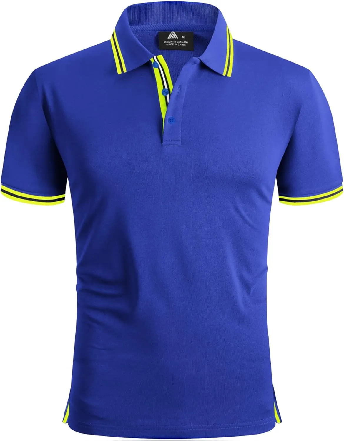 V VALANCH Polo Shirts for Men 3 Pack Golf Shirts Short Sleeve Moisture Wicking Collared Tennis Shirt Casual Stylish