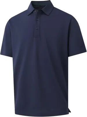 VEBOON Polo Shirts for Men Short Sleeve Cotton Blend Athletic Performance Classic Regular Fit Golf Shirts