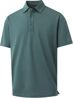 VEBOON Polo Shirts for Men Short Sleeve Cotton Blend Athletic Performance Classic Regular Fit Golf Shirts