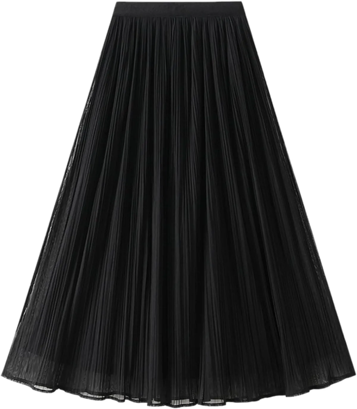 White Skirt Womens Cotton Linen Skirts Spring Summer A Line Pleated Maxi Midi Skirt For Women 2024