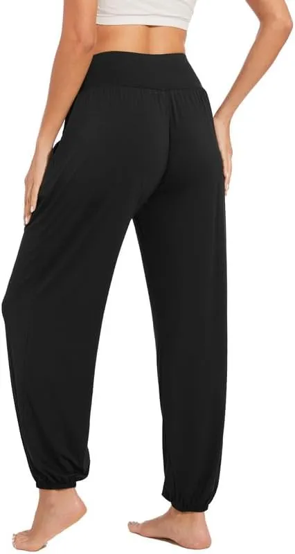 WiWi Viscose from Bamboo Pajamas Pants for Women Casual Lounge Jogger Pant Soft Comfy Pajama Bottom S-XXL