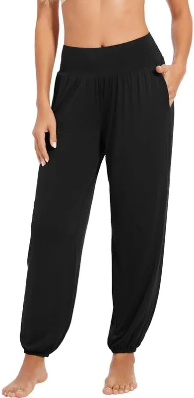 WiWi Viscose from Bamboo Pajamas Pants for Women Casual Lounge Jogger Pant Soft Comfy Pajama Bottom S-XXL