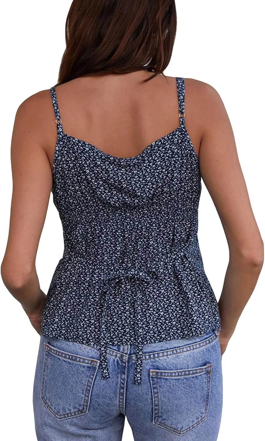 Women Fairy Grunge Y2k Shirts Square Neck Lace Patchwork Tops Vintage Goth Aesthetic Tank Tops