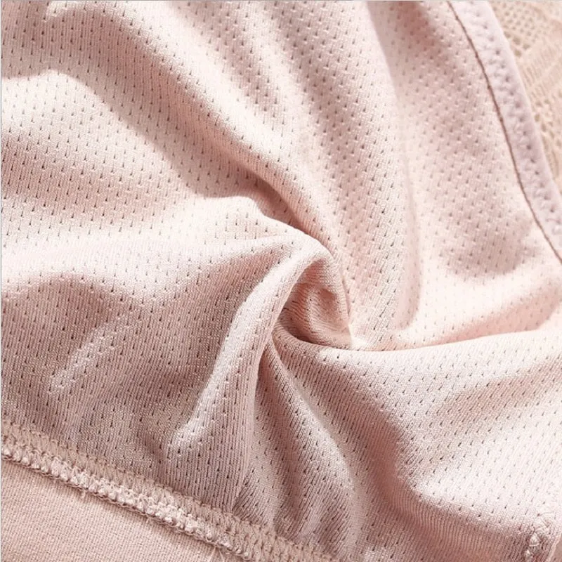 Women Lace Wirefree Thin Cup Padded Bra Sexy Backless Vest Comfort Lingerie