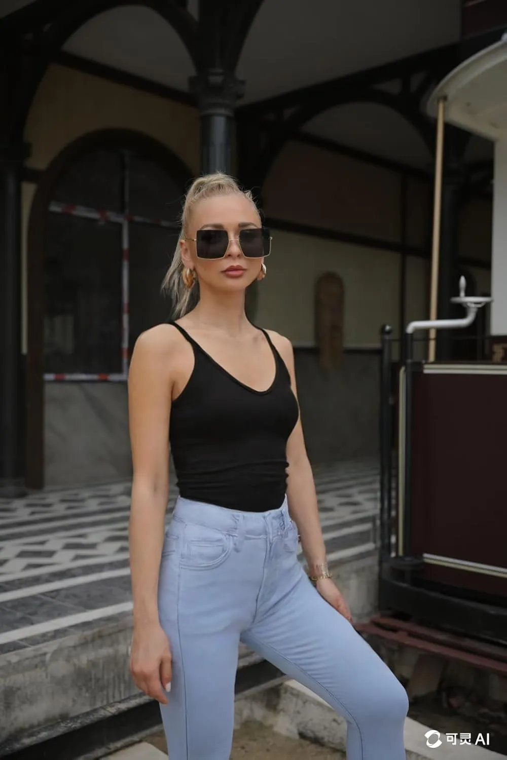 Women Tank Tops Summer Sleeveless Basic Cami Top Shirt Slim Knit Ribbed Racerback Blouses