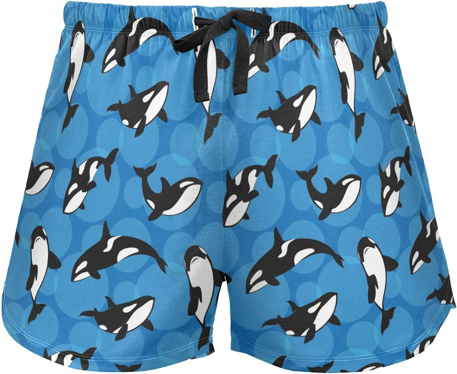 Women's Pajamas Shorts Lounge Sleep Bottoms Soft Pj Boxer Short Pants with Pockets