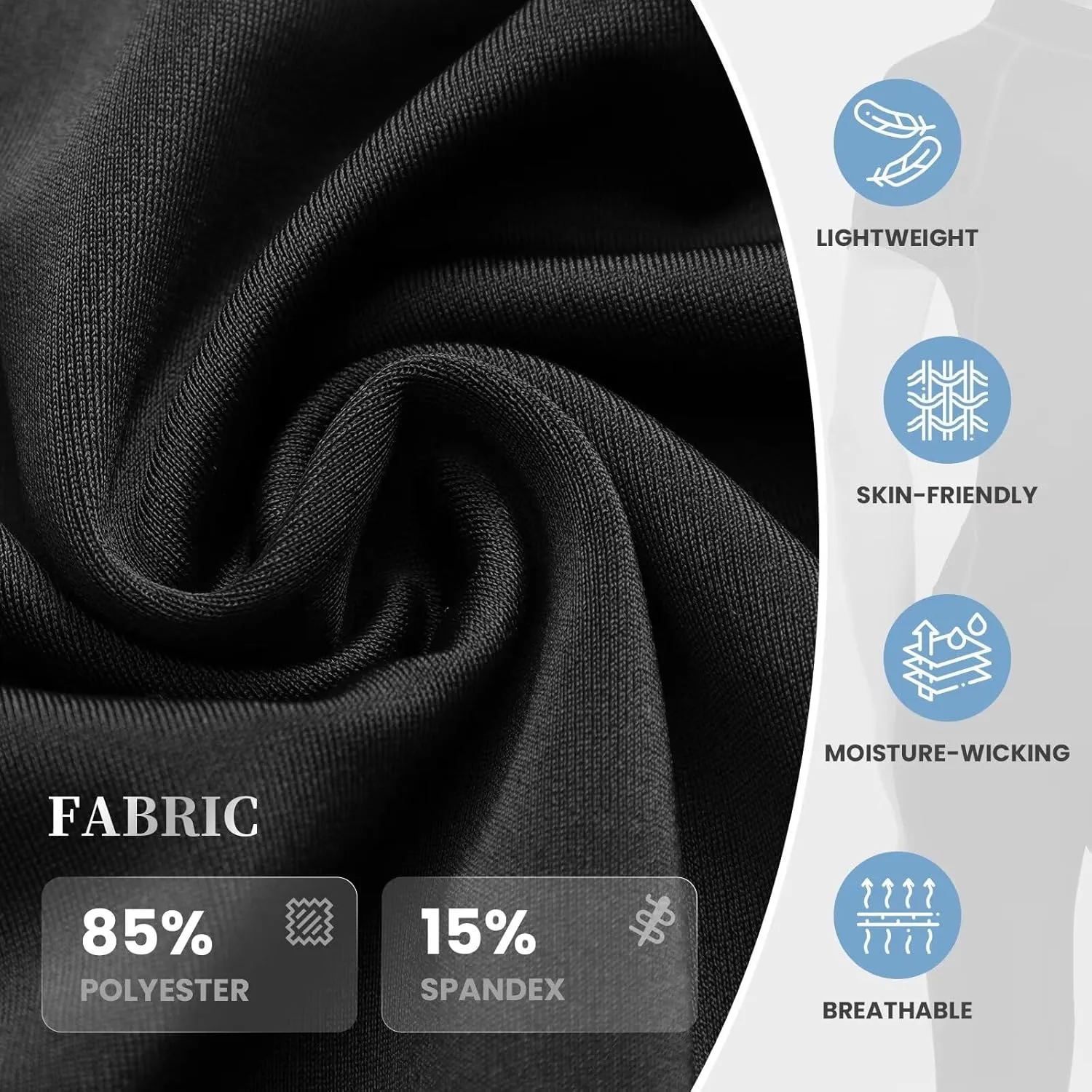 Womens Rash Guard UPF 50  Mock Turtleneck Swim Shirts Long Sleeve Quick Dry Lightweight Underwear for Women