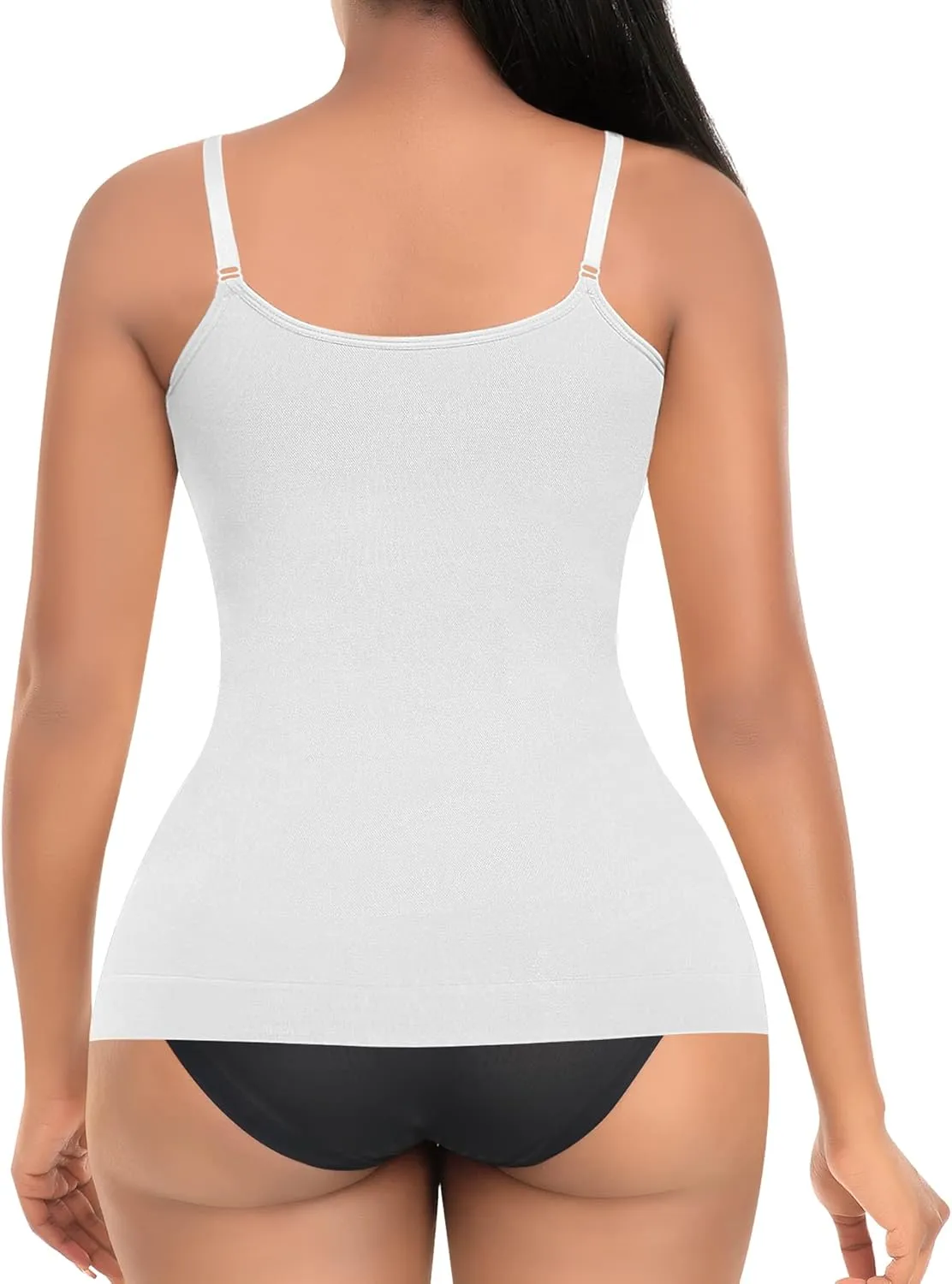 Womens Shapewear Tank Tops with Built in Bra Tummy Control Cami Shaper Compression Shaping Tops