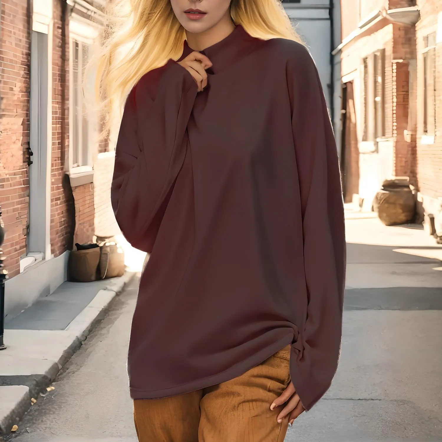 Women's Shirts Long Sleeve 1/4 Zip Quick Dry Workout Hiking Athletic Shirts Athletic Running Yog Zip Up Jackets