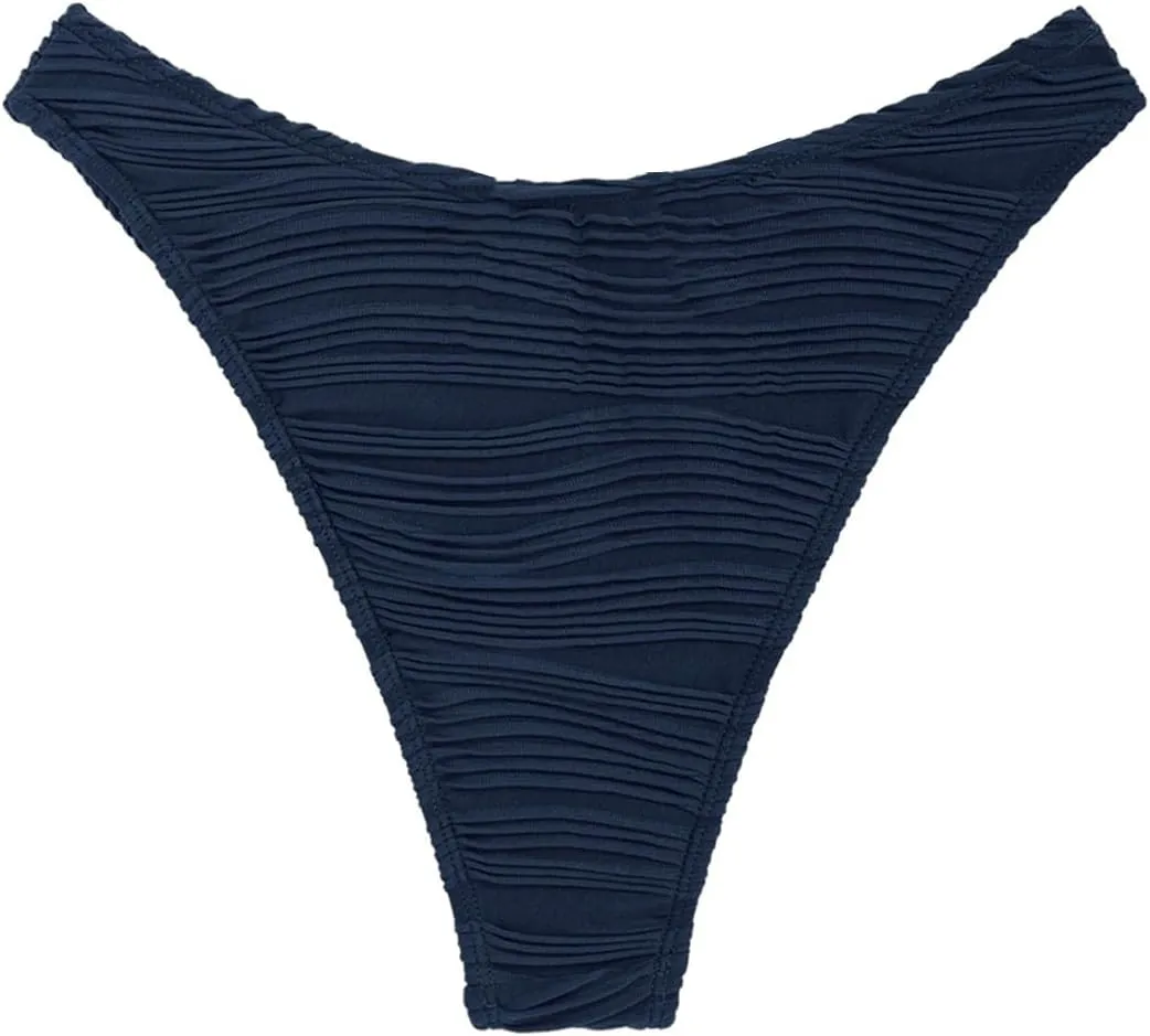 ZAFUL Women Cheeky Bikini Bottoms Wave Swimsuit Swim Briefs Bathing Basic Suit Bottom