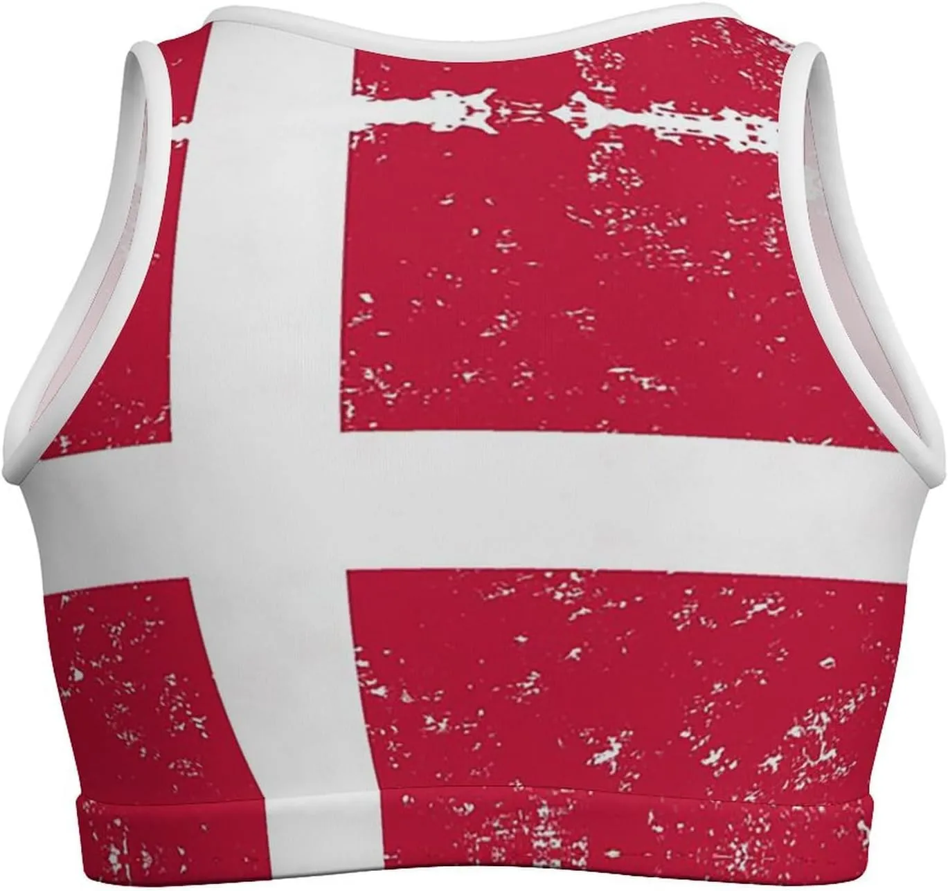 Zakqeik Womens Algeria Flag Tank Tops Workout Cropped Slim Fit Summer Camisole Sleeveless Tops